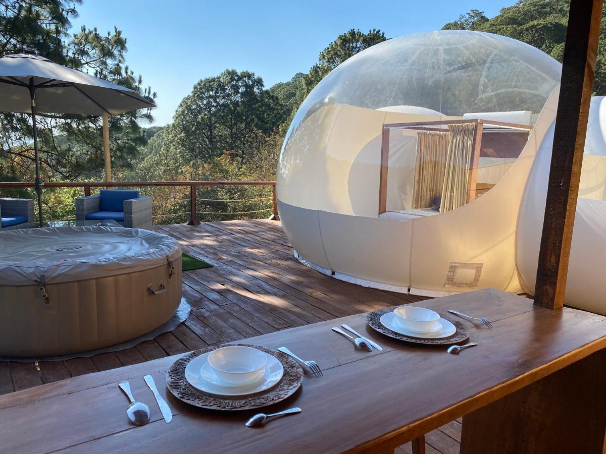 La Estela Bubble Glamping Otel Mazamitla Dış mekan fotoğraf