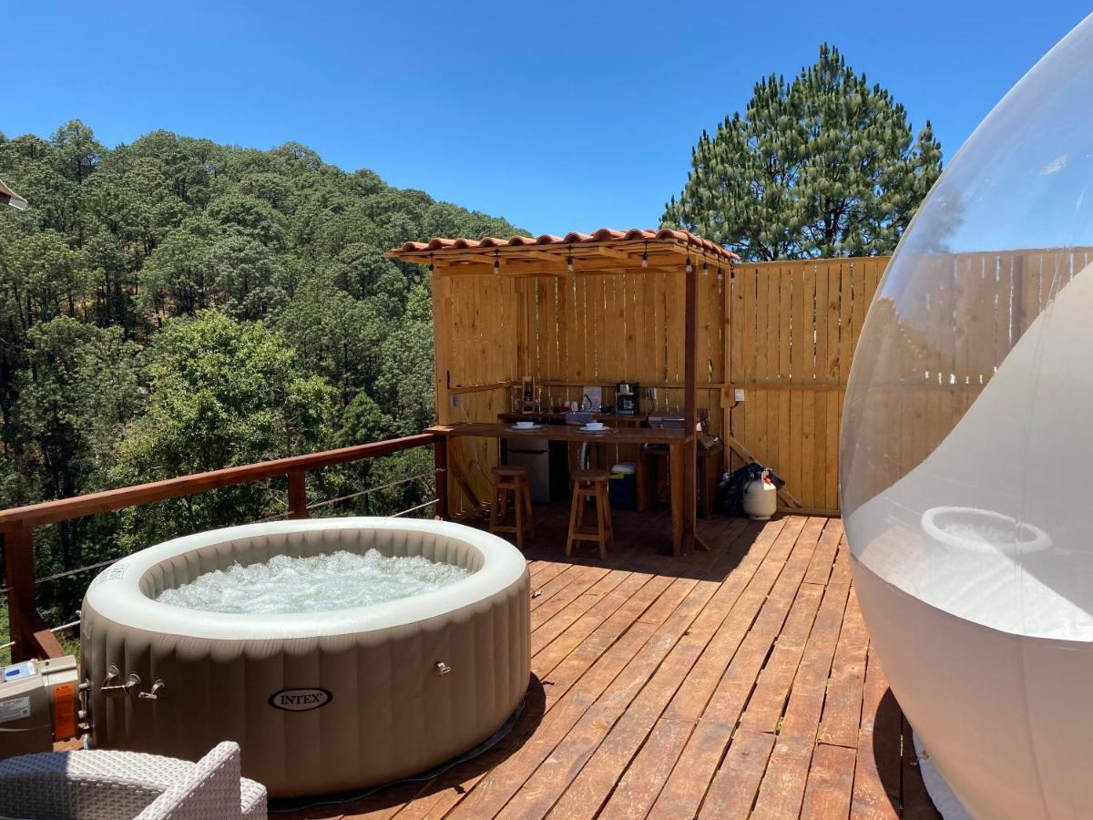 La Estela Bubble Glamping Otel Mazamitla Dış mekan fotoğraf