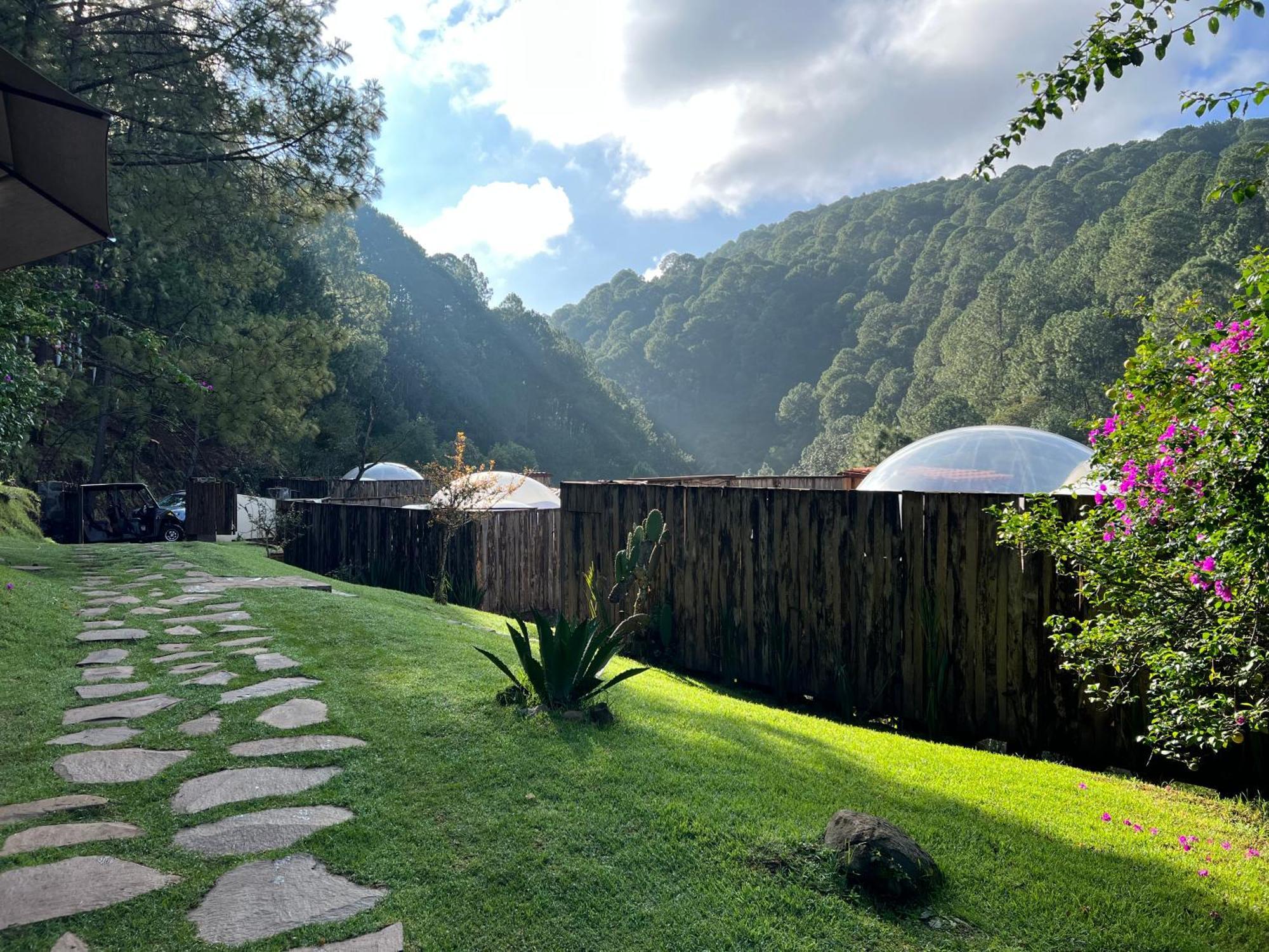 La Estela Bubble Glamping Otel Mazamitla Dış mekan fotoğraf